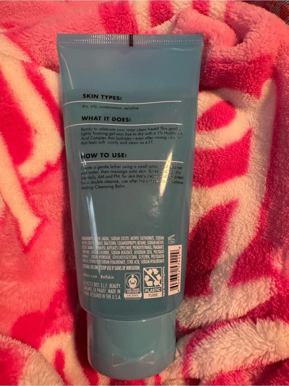 e.l.f. Skin Clean Freak Daily Cleanser 5.5oz New